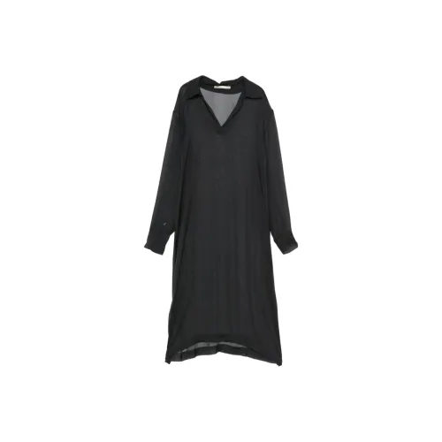 Paloma Шерсть Длинный Рукав Платье Женское