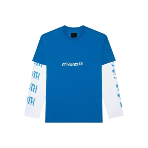 Givenchy SS22 T-Shirt Мужской Ярко-Синий