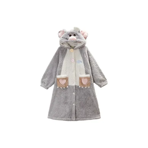 GUKOO x Disney Sleep Lavender Women's Light Gray GUKOO x Disney Сон Сиреневый Женские Светло-Серый
