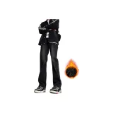 Черно-серый [утолщенный с флисовой подкладкой]