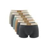 6 пачек C7 (Абрикос + Темно-серый + Зеленый + Хаки + Черный + Черный)