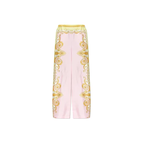 VERSACE Розовые Женские Повседневные Брюки