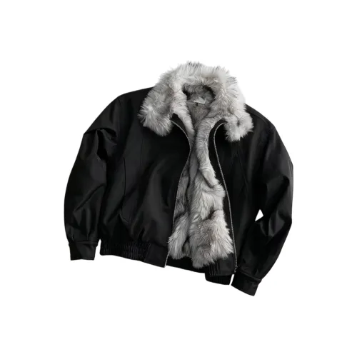 CAT'S PAW Черный Унисекс Пуховики