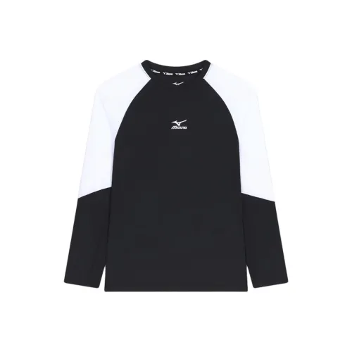 Mizuno Черные Детские T-рубашки