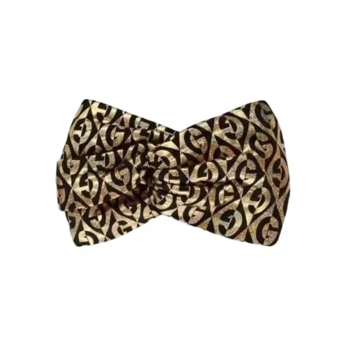 GUCCI Хлопок Резинки для волос Женские Желтый черный