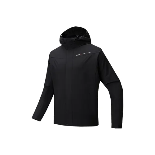 Anta Черный Унисекс Softshell Куртки