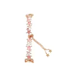 Розовый Белый Звезды Ромб