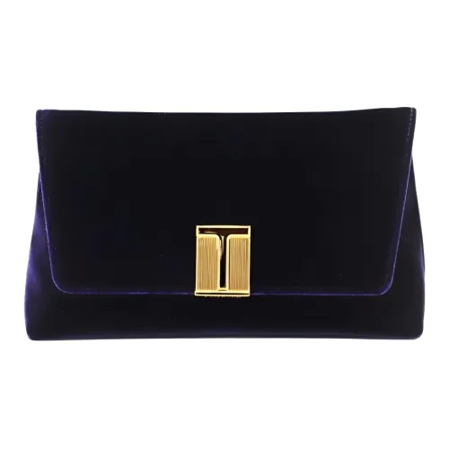 TF Вискоза Сумка через плечо Женская Фиолетовая