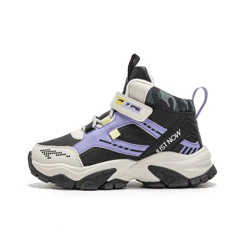 7 PE противоскользящая устойчивая к истиранию детская хлопковая обувь черного бежевого цвета для подростков