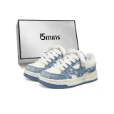 Джинсовый синий (с флисовой подкладкой)