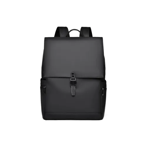 Safiya Ткань Рюкзак Большой Женский Черный