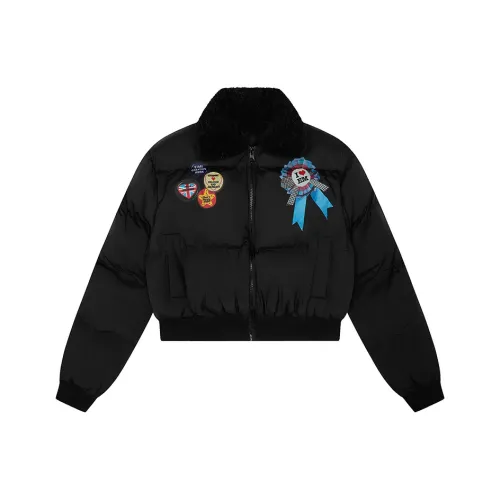 XIAOLIZI Черный Женский пуховик