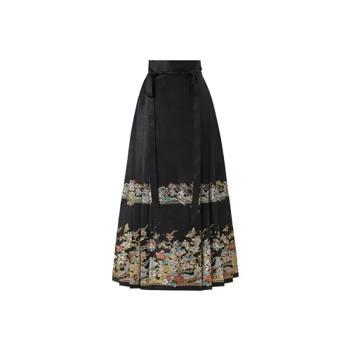 Cloud Hidden Moon Embroidery Ханьфу Женские