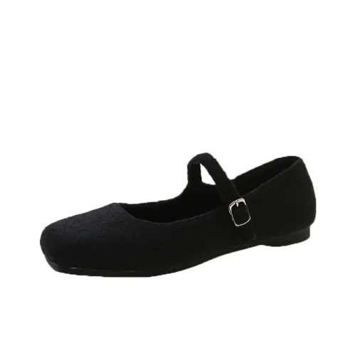 AFJI Грубый каблук Туфли Мэри Джейн Женские