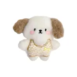 Желтая майка с щенком