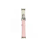 Розовый & Абрикос-Рюкзак Утка Один Булавка Зернистая кожа личи Напульсник