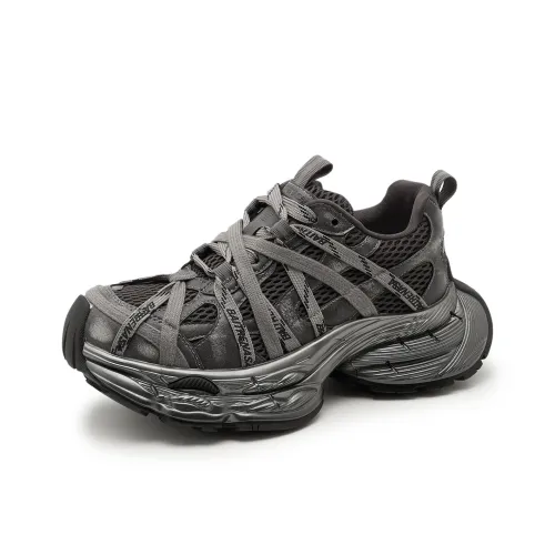 POOQ Низкие кеды с толстой подошвой Женские