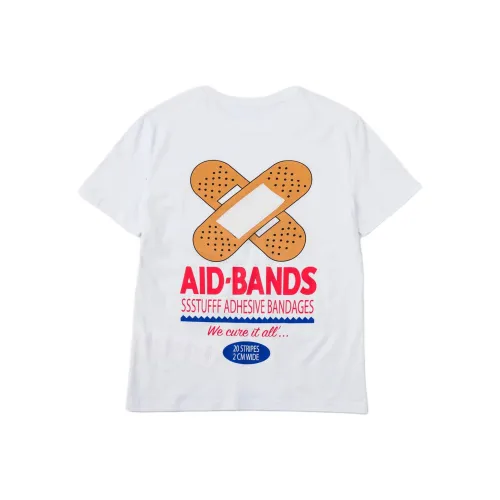 SSSTUFFF Белый Унисекс T-рубашки