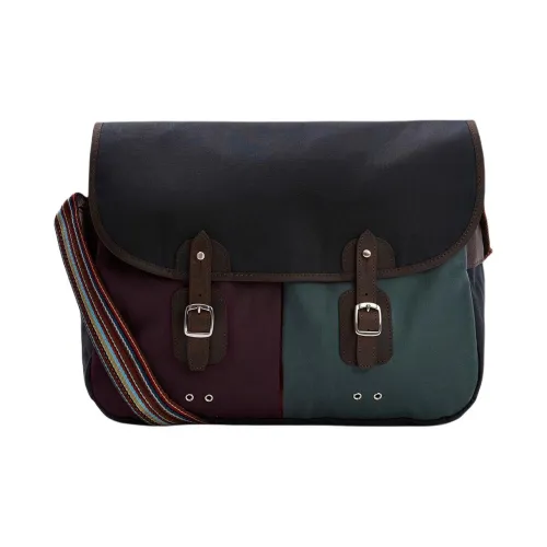 BARBOUR Paul Smith Collaboration Хлопок Плечевая сумка Мужская Многоцветная