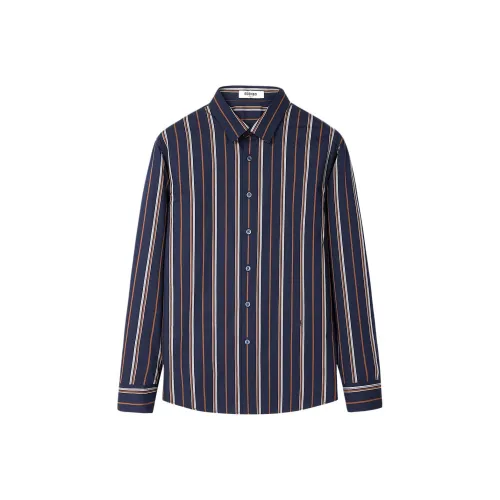 EDENBO Мужские Золотые Рубашки