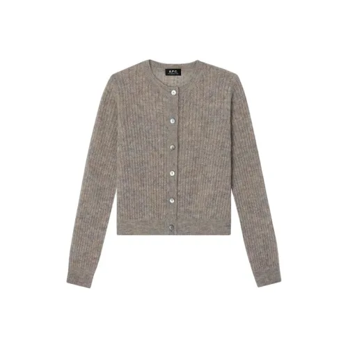 A.P.C. Joint Paragraph Светлый Фотиния Серый Женский Свитер