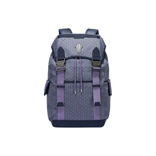 Anta Irving Series Ткань Рюкзак Мужской Серый Фиолетовый