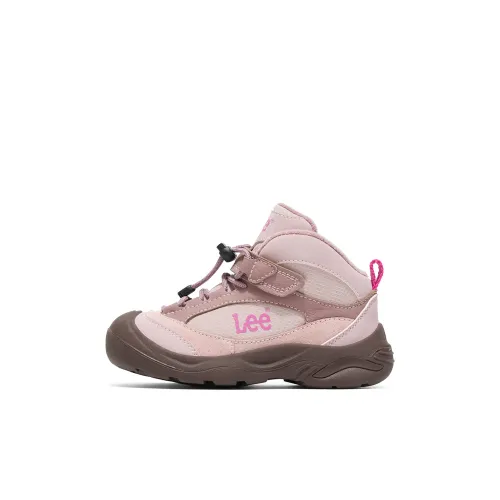 Lee совместный модель High Top Уличная обувь Розовый Детский