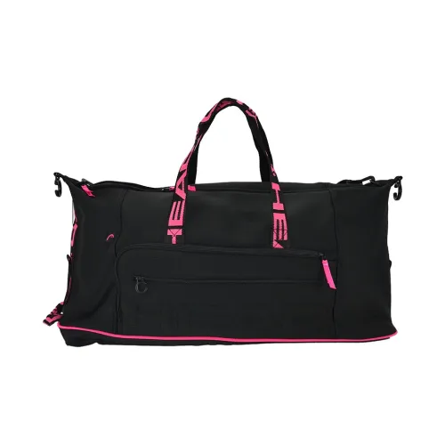 HEAD Polyester Gym Bag Unisex Black Pink
