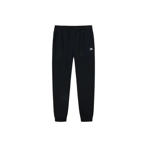 Anta Вязаные тренировочные брюки мужской основной черный
