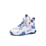 M2306 Белый Синий Флис-На подкладке