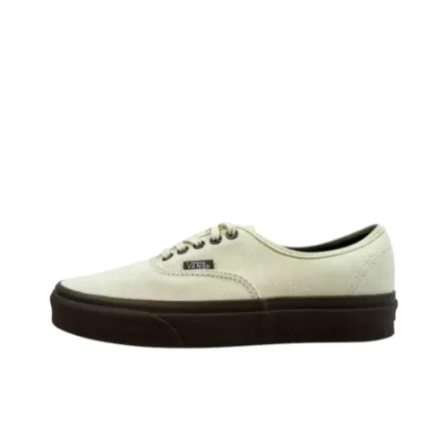 VANS Authentic Series Устойчивые к истиранию низкие кроссовки для скейтбординга унисекс бежевые