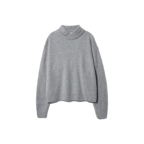 Le 17 Septembre Шаль-воротник Пуловер Свитер Мужской