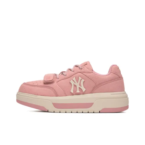 MLB New York Yankees Устойчивые к истиранию противоскользящие низкие скейтбордические кроссовки унисекс розовые