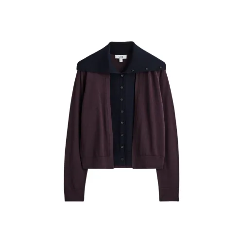 COS Темно-синий женский трикотаж