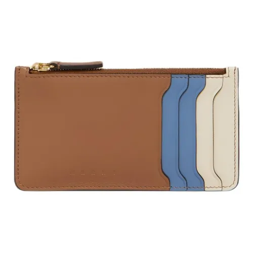 MARNI Trunkaroo Телячья кожа Держатель для карт Унисекс Многоцветный