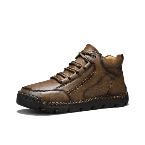 SENJIALUO Амортизация Покрытие Дышащий Высокий Топ Повседневная Обувь Мужская