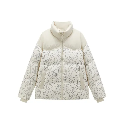 LEDIN x Miffy Коллаборация Пуховик Женские