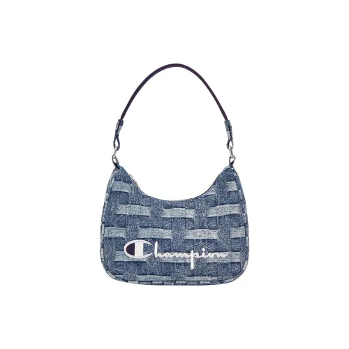 Champion Ткань Сумка через плечо Маленькая Унисекс Синяя