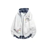 Бело-серый вереск [Флисовая подкладка]