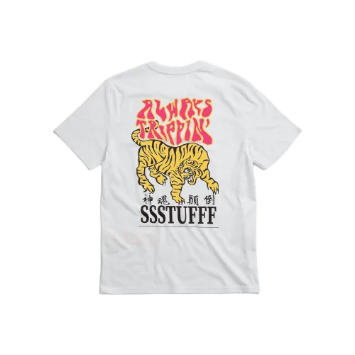 SSSTUFFF Белый Унисекс T-рубашки