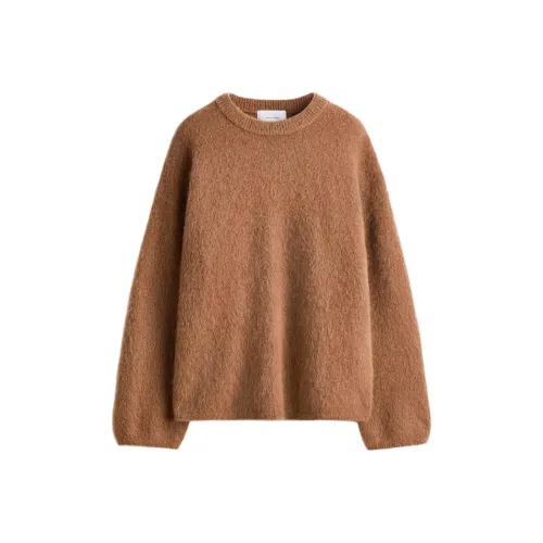 H M Темно-бежевые женские свитера