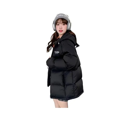 MORii Черный Включая Остров Store MORii Наклейка Женские Пуховики