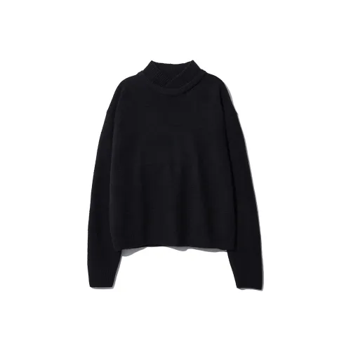 Le 17 Septembre Шаль-воротник Пуловер Свитер Мужской