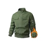 Армейский зеленый (утепленный, утолщенный)