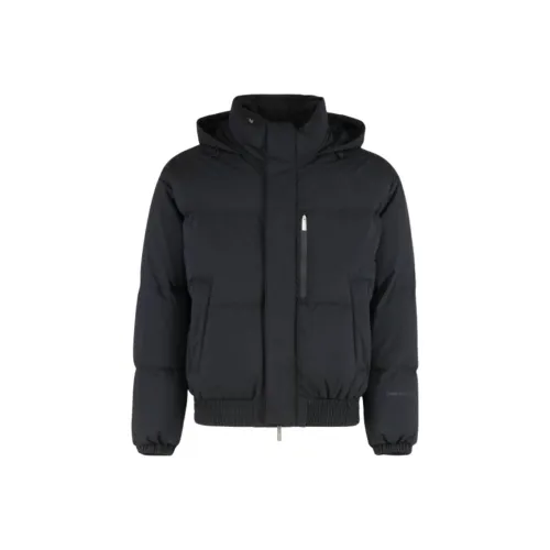 HERNO Черный Мужской Пуховик