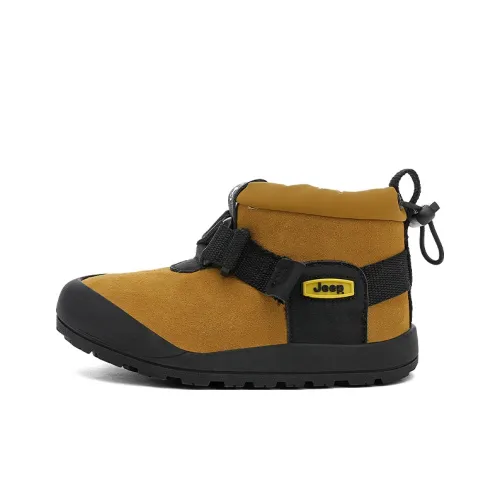 Jeep Термический Износостойкий Противоскользящий Анти-KICK Высокий Топ Детские Зимние Сапоги Подростки