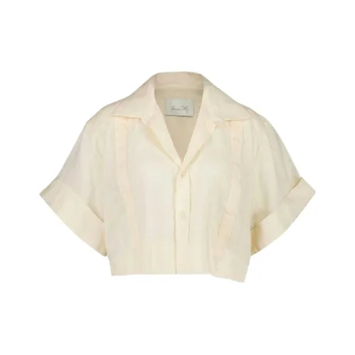 Johanna Ortiz Экрю Женские Рубашки