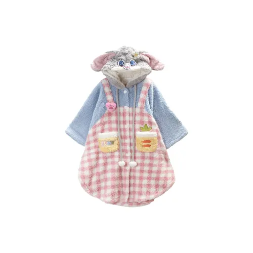 GUKOO x Disney Зверополис Сон Сиреневый Женские Пастельно-розовый