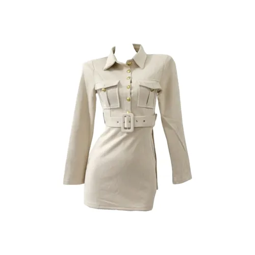 GRAYISMOON Длинное платье с длинными рукавами женское