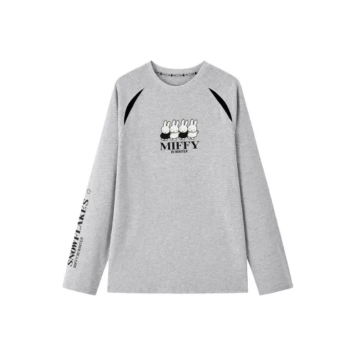 LEDIN Лунный Камень Серый В наличии Женские T-Рубашки